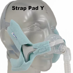 Strap Pad Y by Pad A Cheek for Airfit N20 and Respironics Wisp Mask